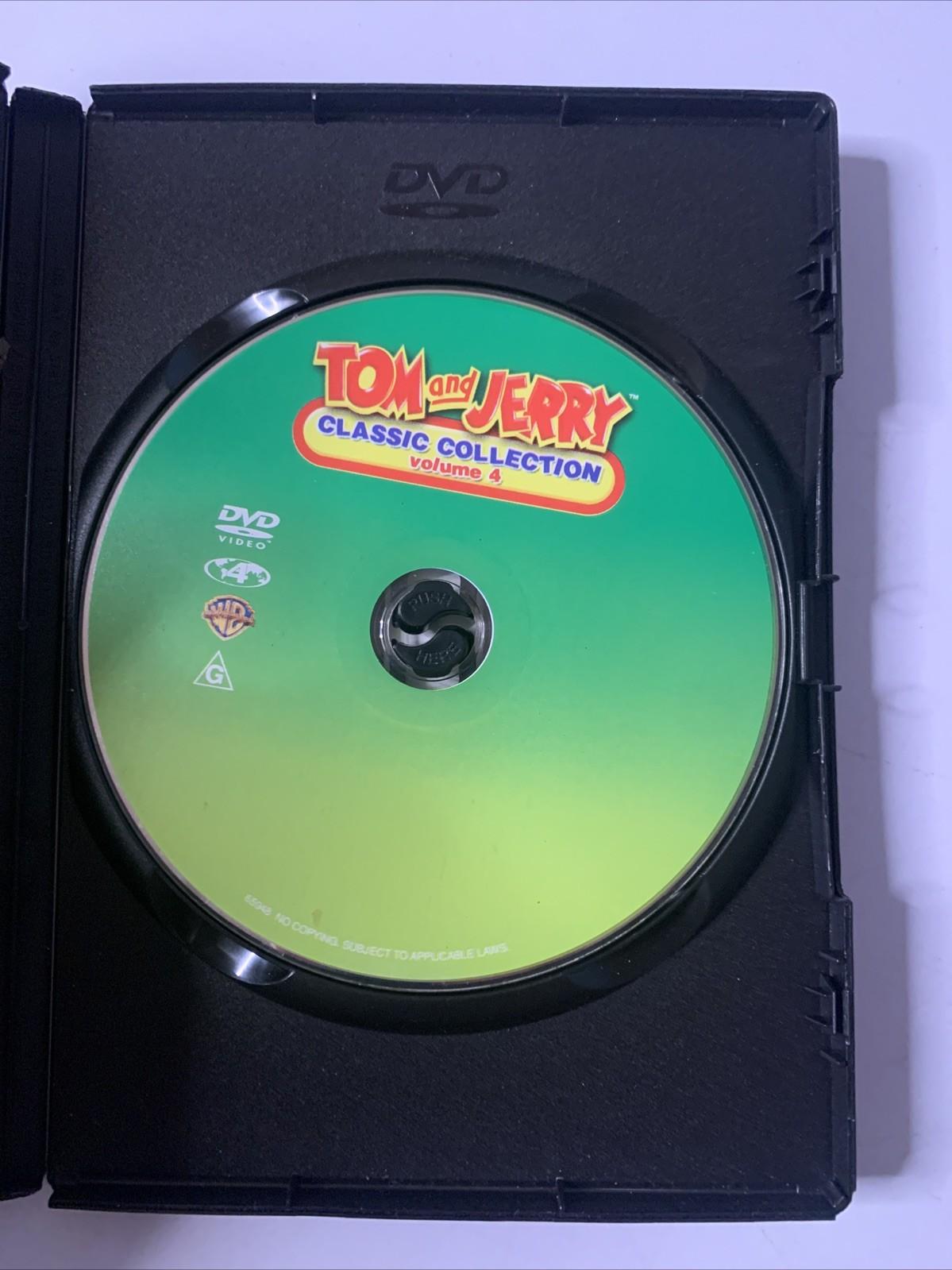 Tom And Jerry Classic Collection : Volume 4 (DVD, 2000) Animation Region 4