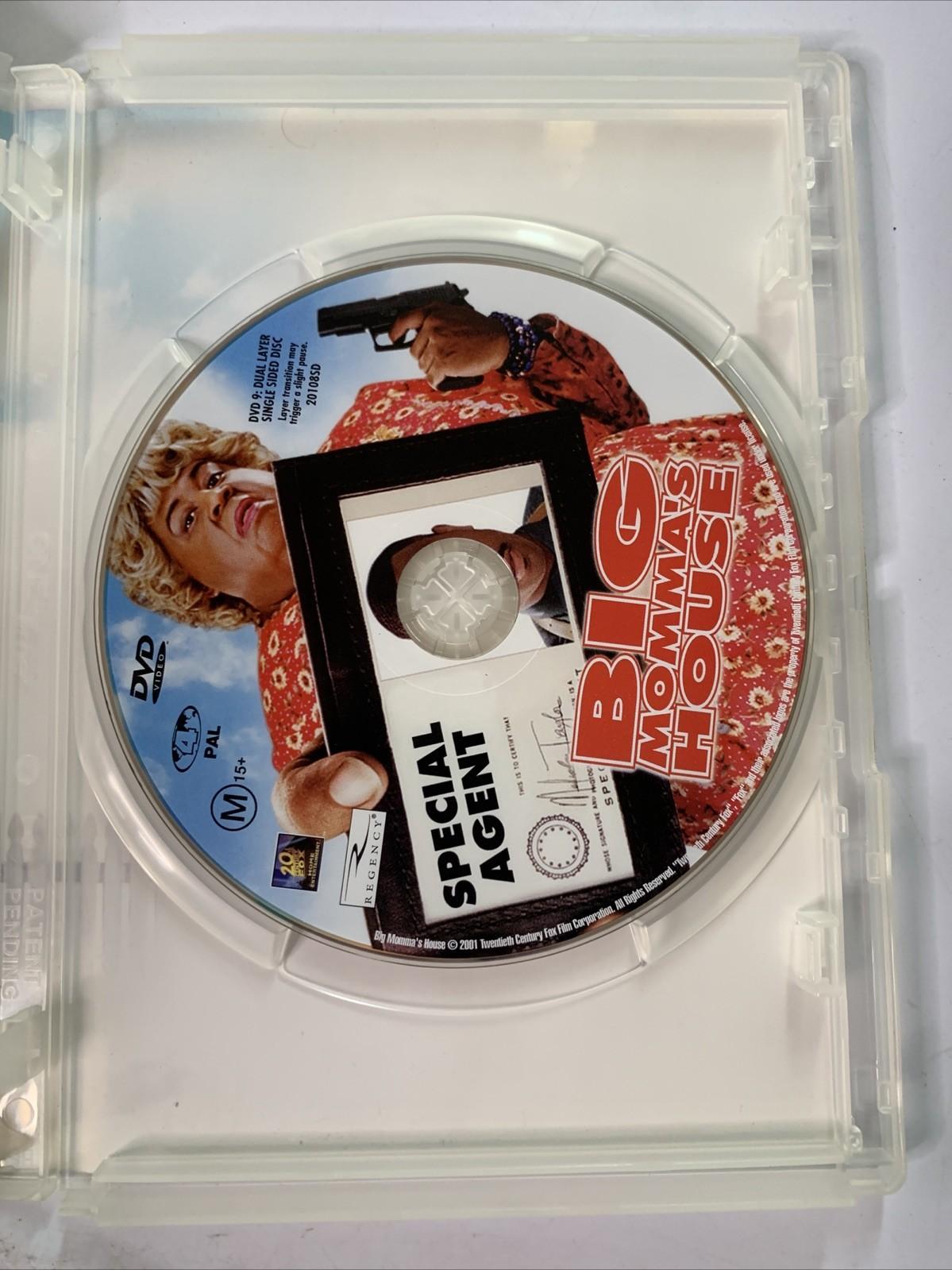 Big Momma's House (DVD, 2000) Martin Lawrence Comedy Region 4