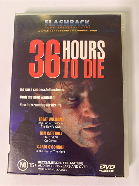 36 Hours To Die (DVD, 1998) Treat Williams, Kim Cattrall All Regions