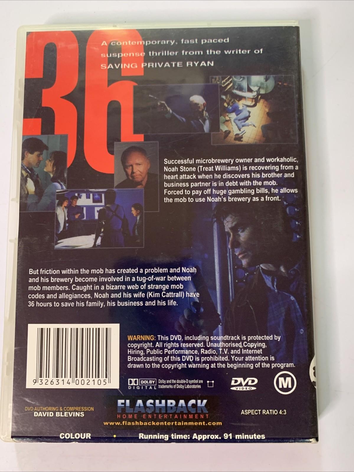 36 Hours To Die (DVD, 1998) Treat Williams, Kim Cattrall All Regions