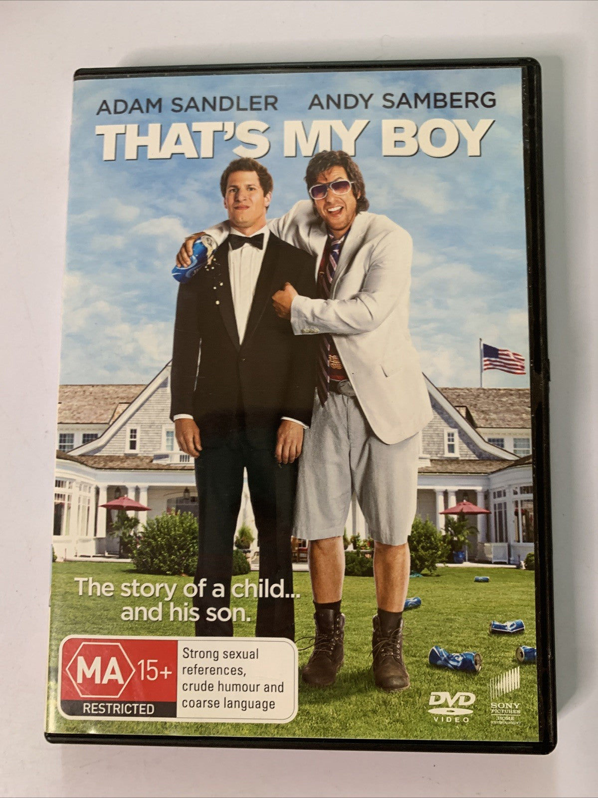 That's My Boy (DVD, 2012) Adam Sandler, Andy Samberg Comedy Region 4