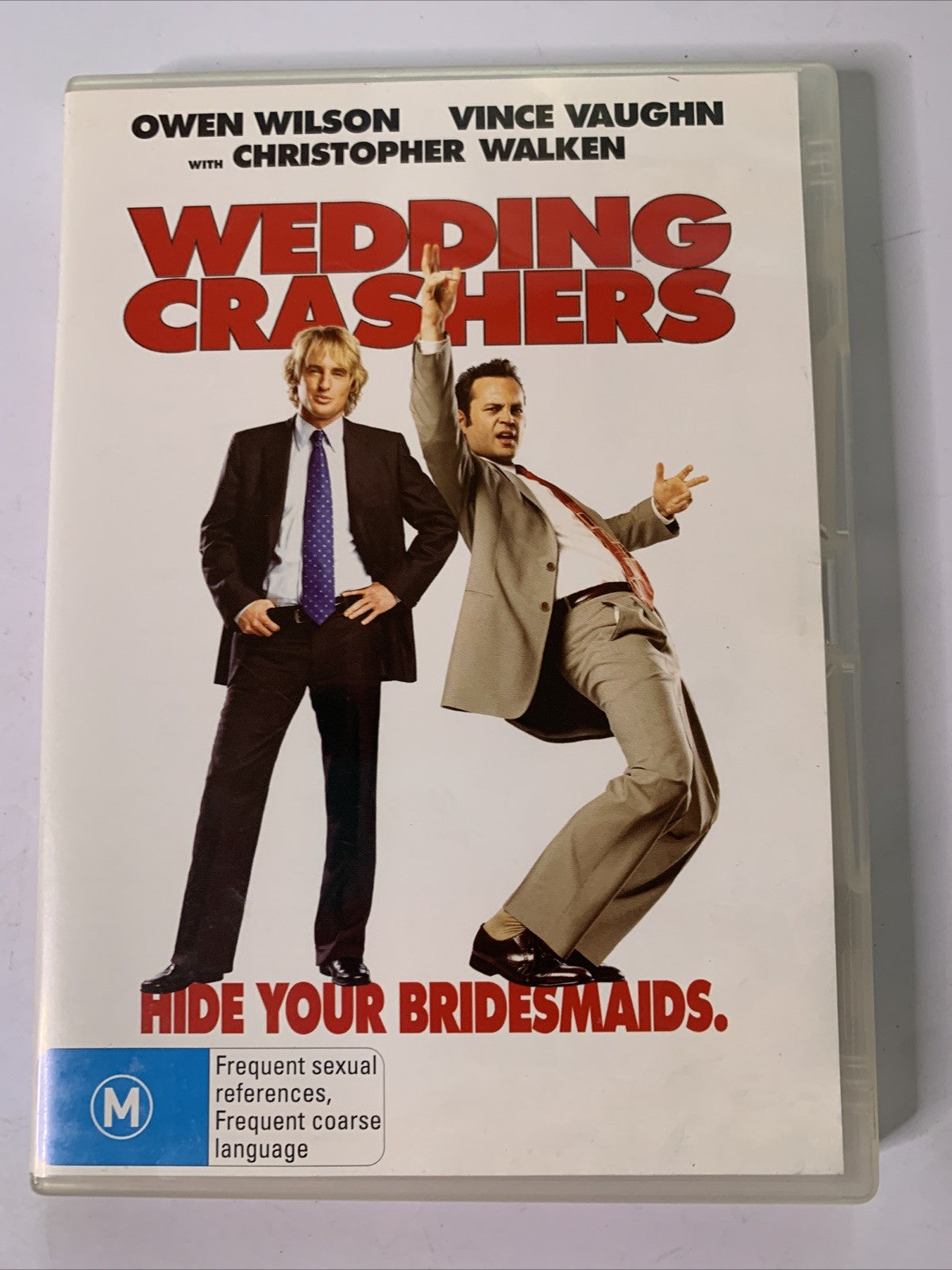 Wedding Crashers (DVD, 2005) Owen Wilson, Vince Vaughn Region 4
