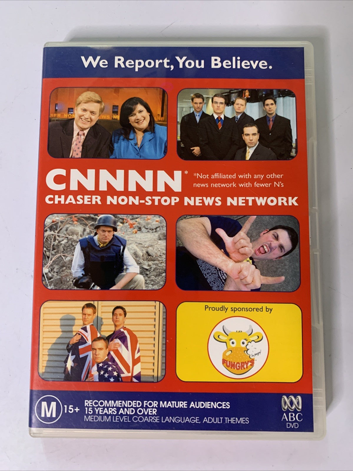 CNNNN Chaser Non-Stop New Network (DVD, 2002) Region 4