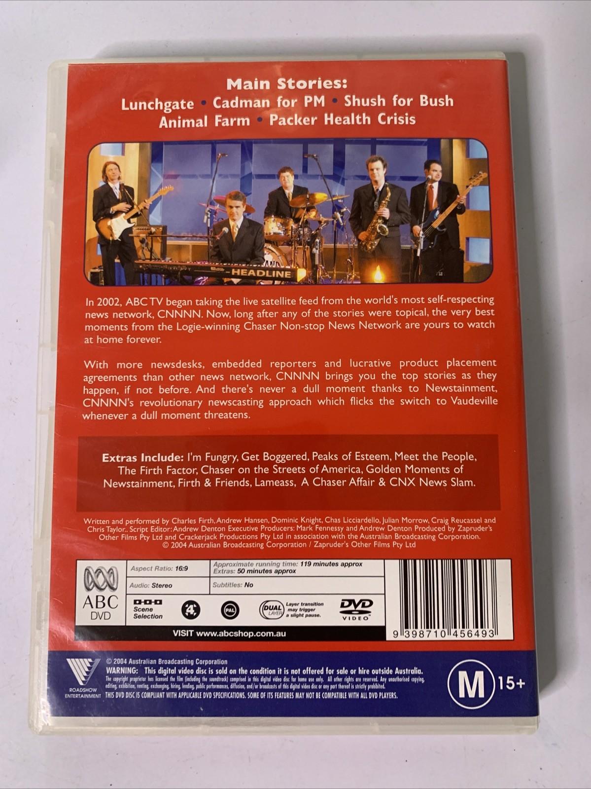 CNNNN Chaser Non-Stop New Network (DVD, 2002) Region 4