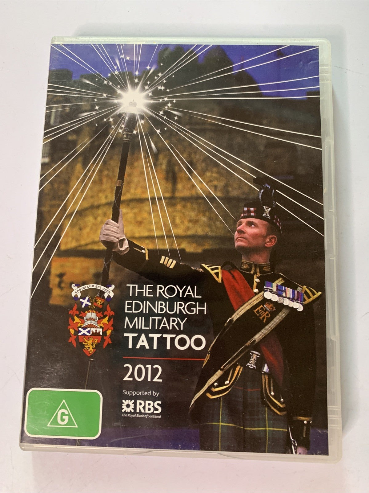The Royal Edinburgh Military Tattoo 2012 (DVD) Live From Edinburgh Castle