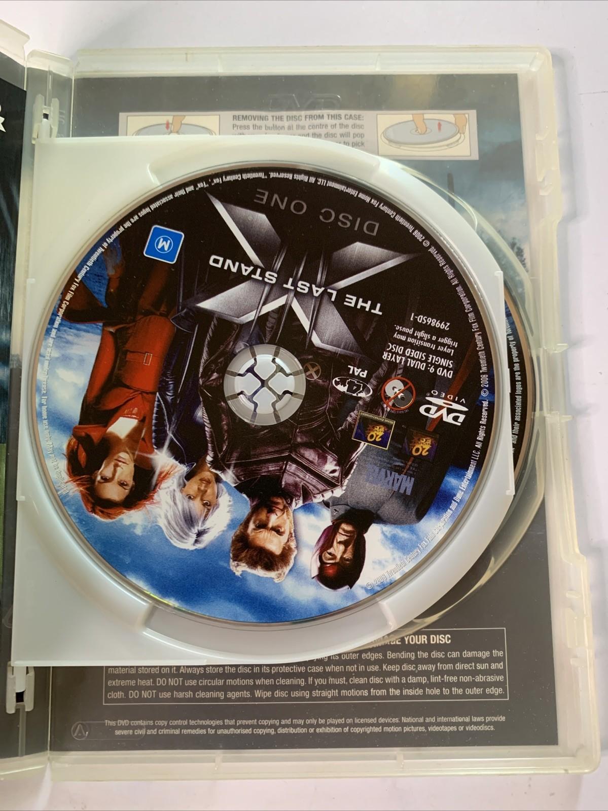 X-Men 3: The Last Stand (Special Edition, DVD, 2006, 2-Discs) Region 4