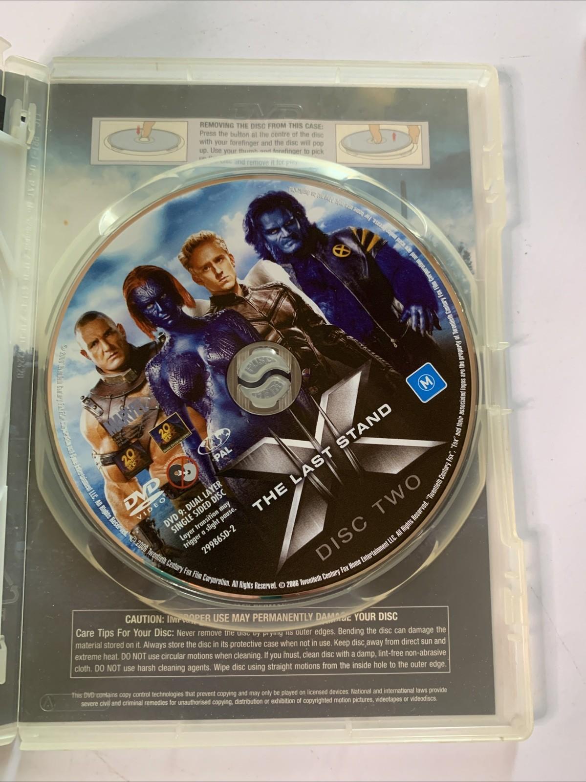 X-Men 3: The Last Stand (Special Edition, DVD, 2006, 2-Discs) Region 4