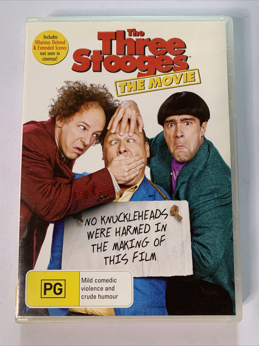 The Three Stooges (DVD, 2012) Comedy Film Region 4