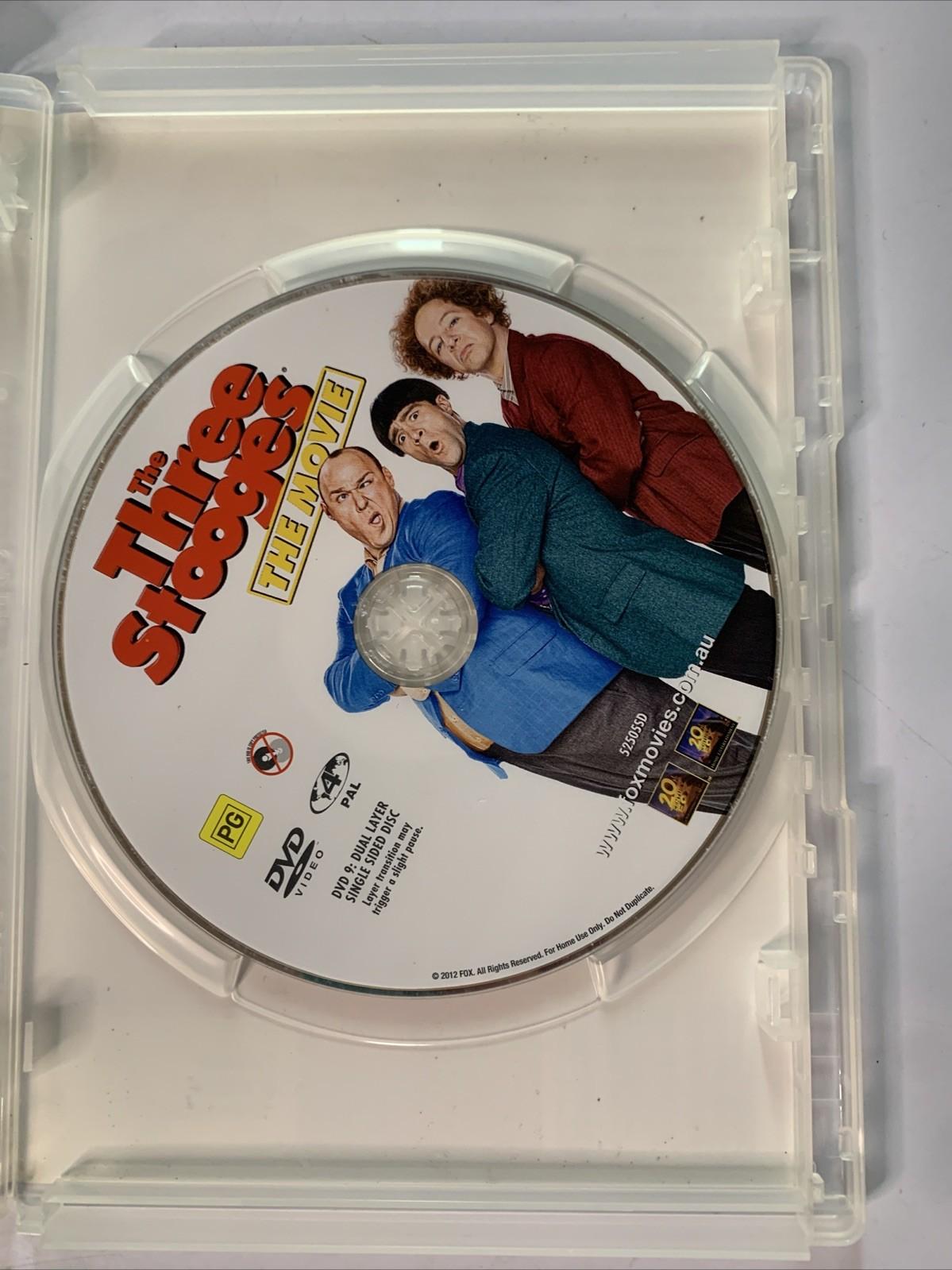 The Three Stooges (DVD, 2012) Comedy Film Region 4