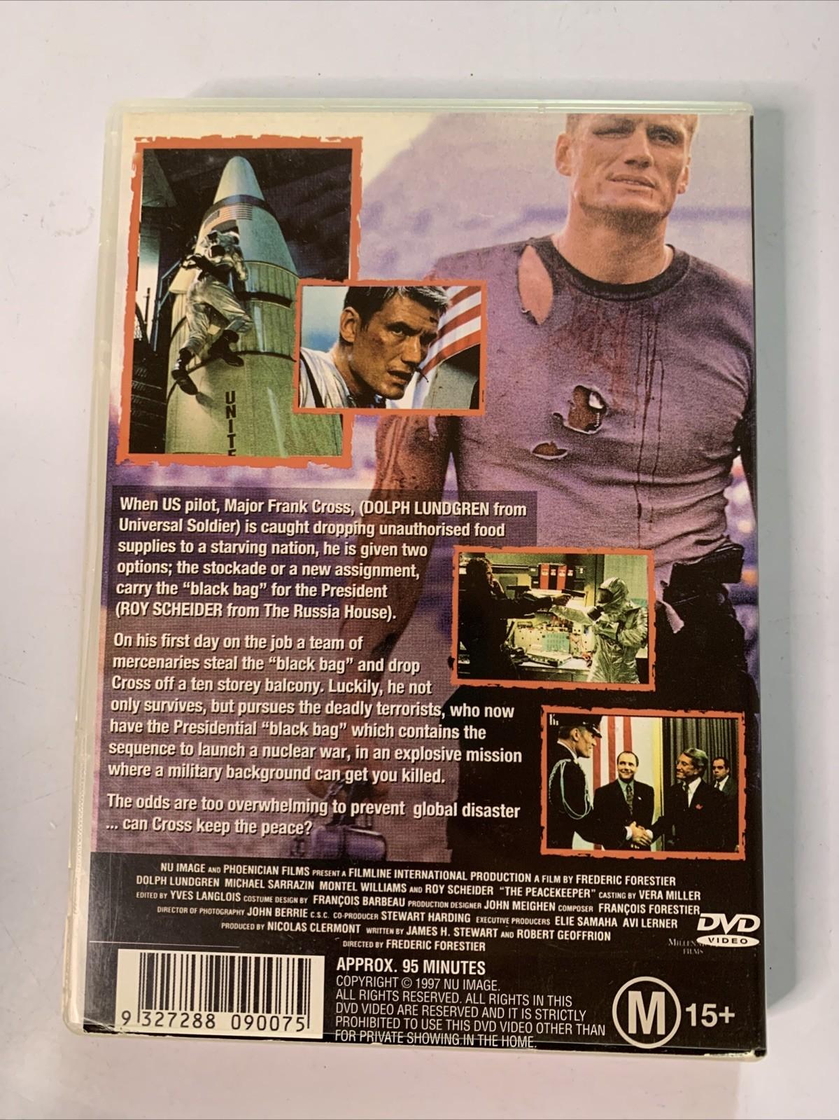 The Peacekeeper (DVD, 1997) Dolph Lundgren  All Regions