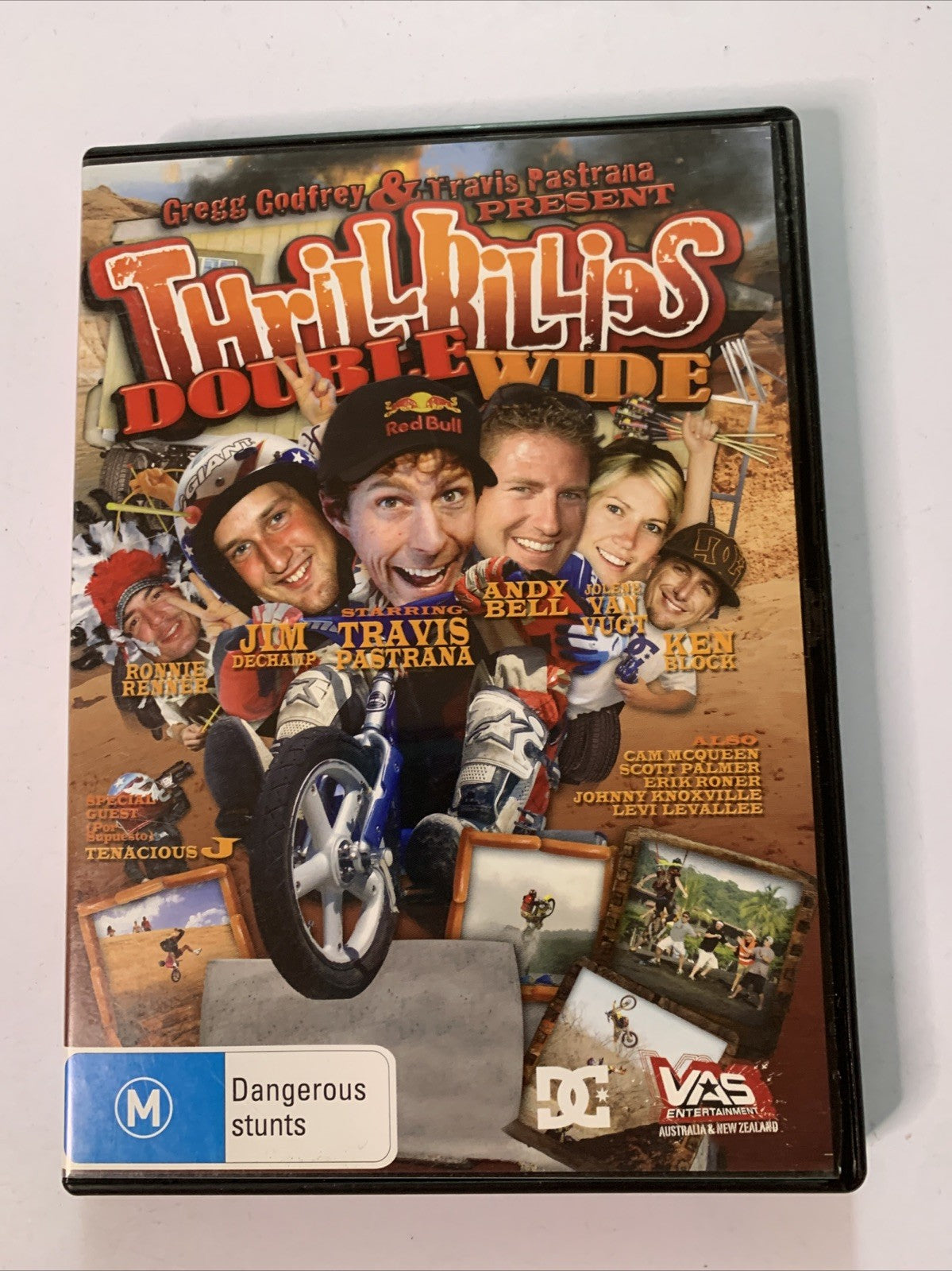 Thrillbillies Double Wide (DVD, 2008) Travis Pastrana, Gregg Godfrey All Regions