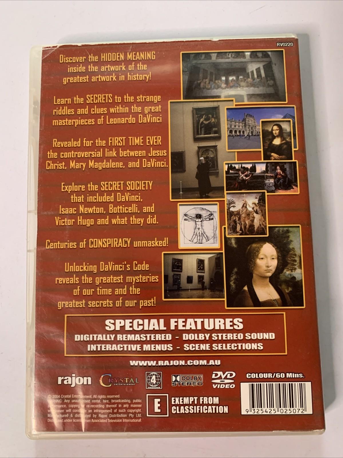 Unlocking Da Vinci's Code: Mystery Or Conspiracy? (DVD, 2004) Region 4