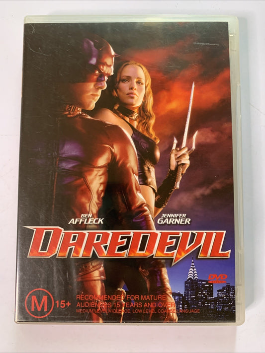 Daredevil (DVD, 2003) Ben Affleck, Jennifer Garner, Colin Farrell Region 4