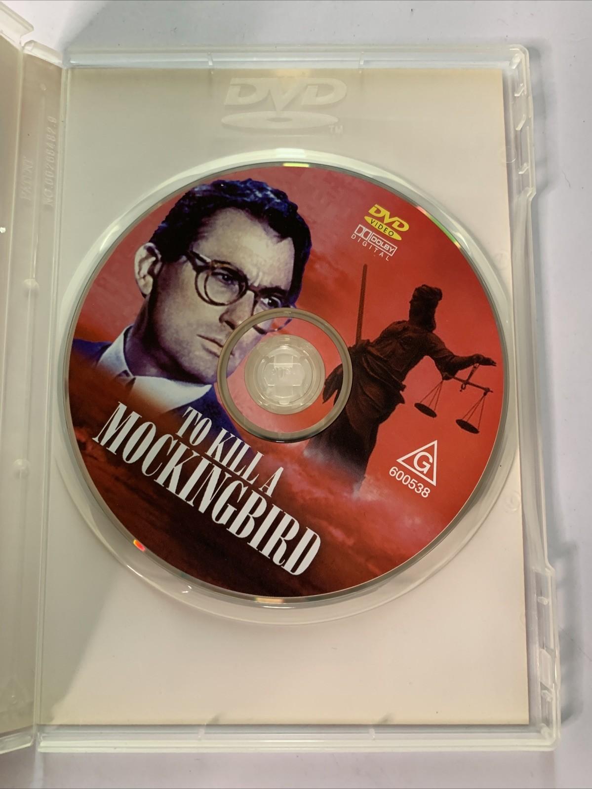 To Kill A Mockingbird (DVD, 1962) Gregory Peck, Robert Duvall  All Regions