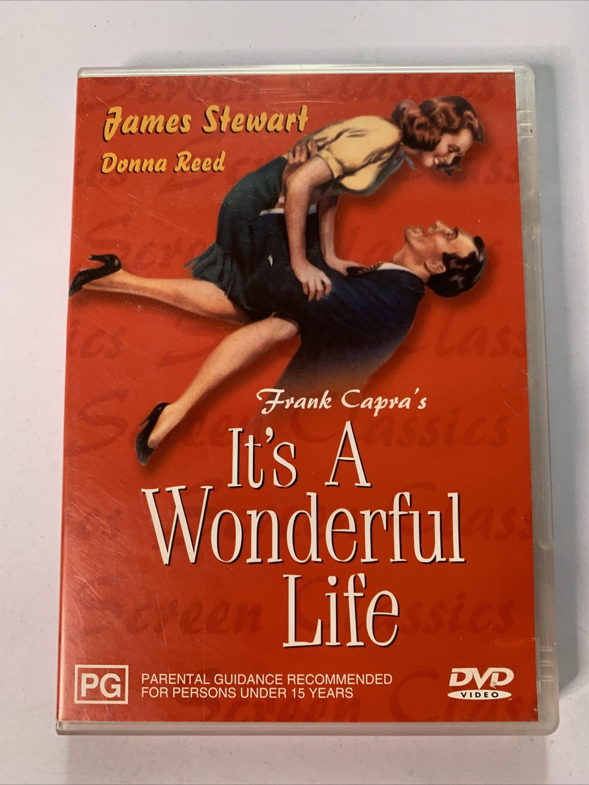 It's A Wonderful Life (DVD, 1946) James Stewart, Donna Reed  Region 4