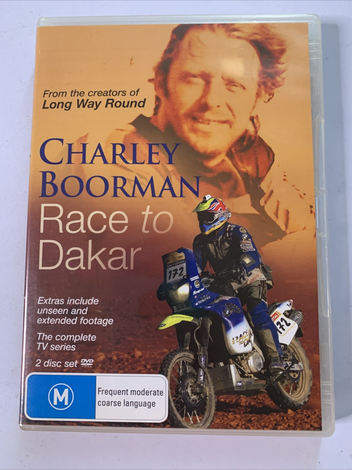 Charley Boorman Race To Dakar (DVD, 2006) 2-Discs All Regions