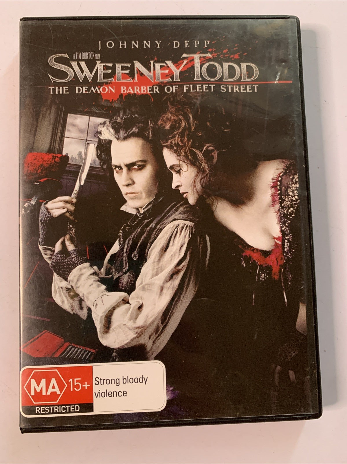 Sweeney Todd: The Demon Barber of Fleet Street (DVD, 2007) Johnny Depp Region 4
