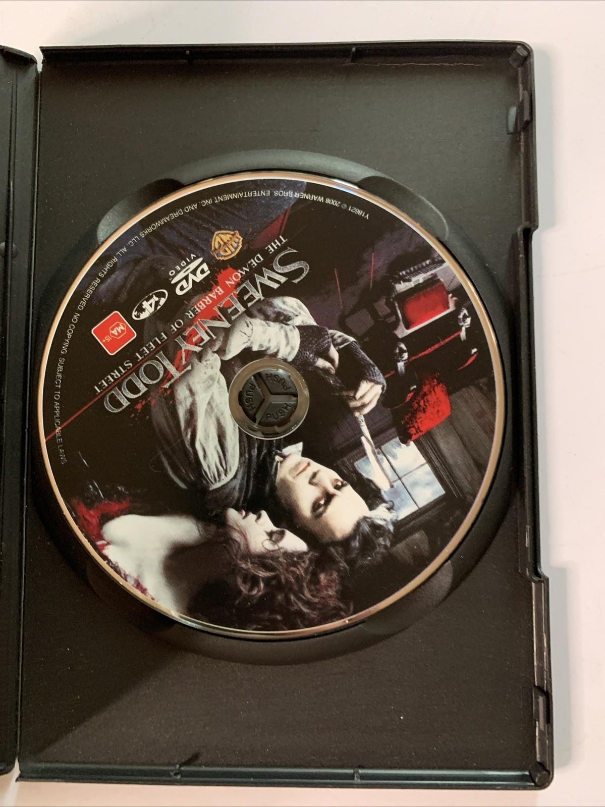 Sweeney Todd: The Demon Barber of Fleet Street (DVD, 2007) Johnny Depp Region 4