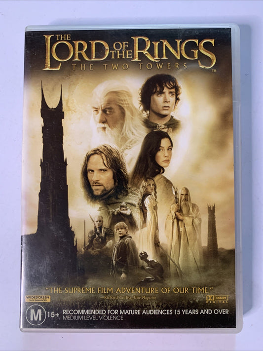 The Lord of the Rings : The Two Towers (DVD, 2002) 2-Discs Region 4