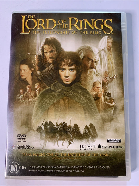 The Lord of the Rings : The Fellowship of the Ring (DVD, 2001, 2-Disc) Region 4