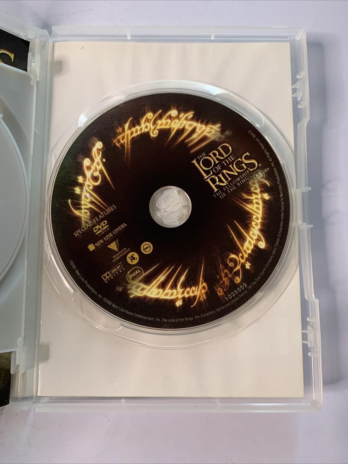 The Lord of the Rings : The Fellowship of the Ring (DVD, 2001, 2-Disc) Region 4