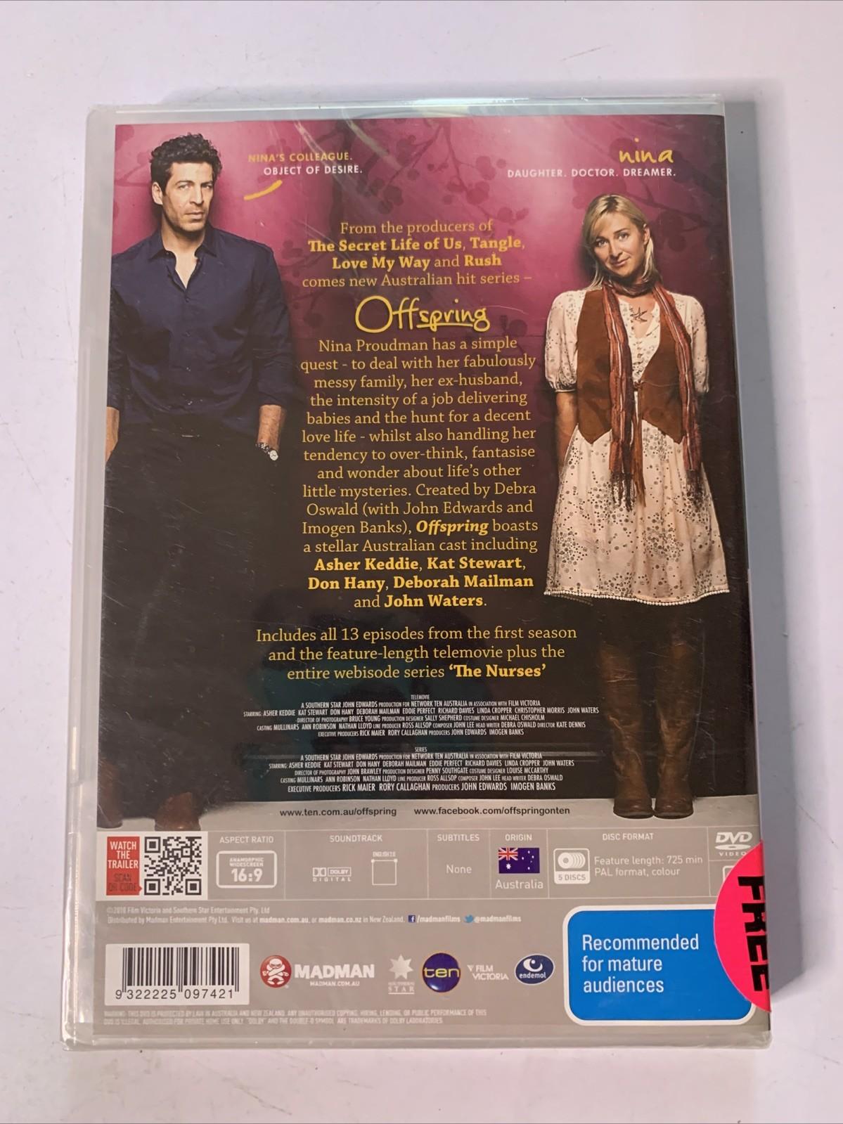 Offspring : Series 1 (DVD, 2010, 5-Discs) Region 4 NEW Sealed