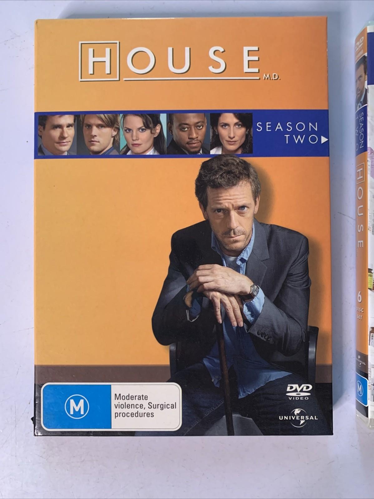 House : Season 2 (DVD, 2006, 6-Discs) Region 4