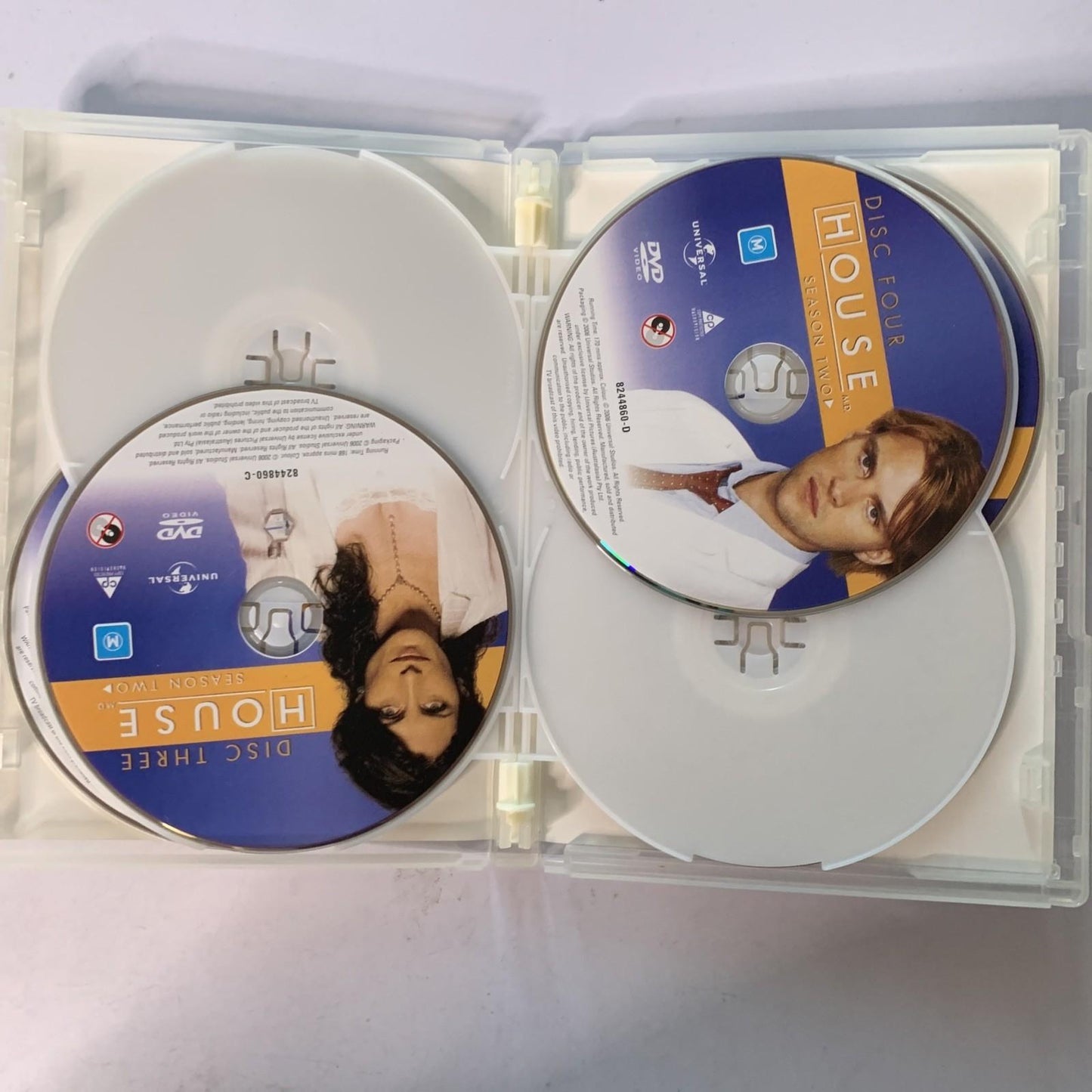 House : Season 2 (DVD, 2006, 6-Discs) Region 4