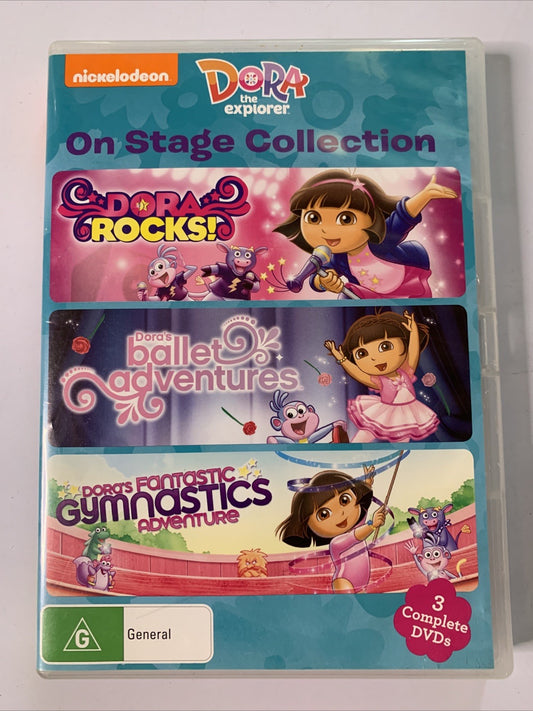 Dora The Explorer: Dora Rocks / Ballet Adventures / Gymnastic Adventures (DVD)