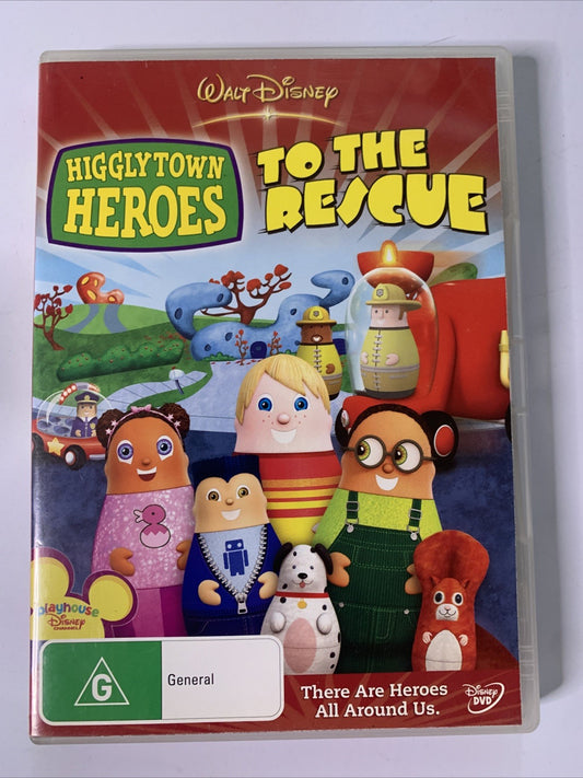 Higglytown Heroes: To The Rescue (DVD, 2004) Disney Animation Region 4