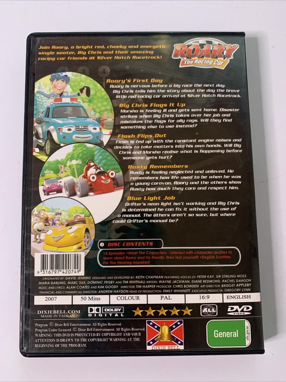 Roary The Racing Car: Roary's First Day (DVD, 2007) Animation All Regions