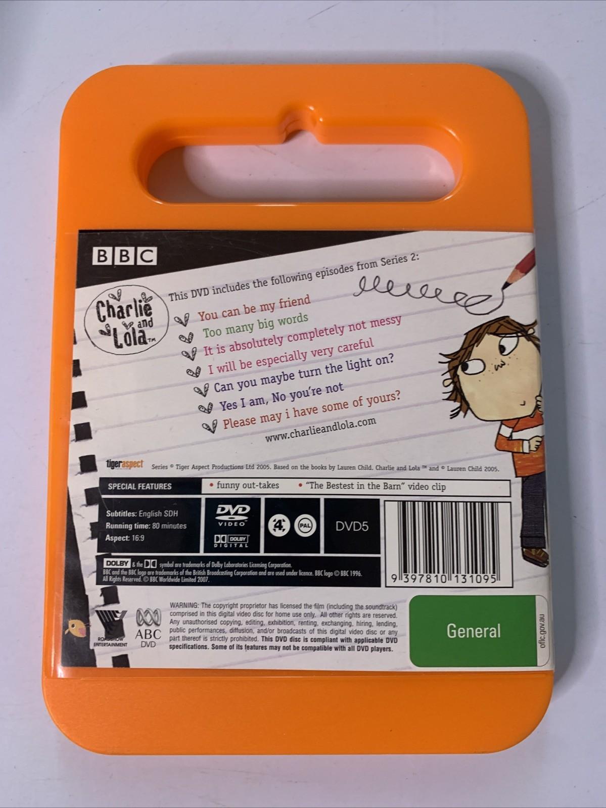 Charlie & Lola : Vol 5 (DVD, 2005) Animation Region 4