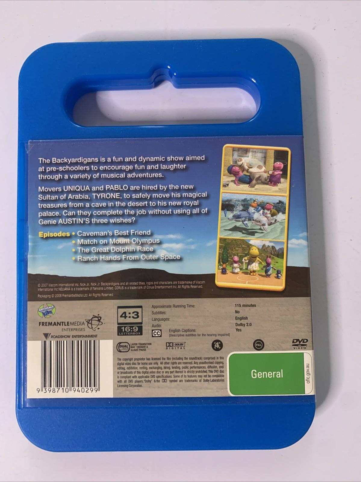 The Backyardigans: Movers of Arabia (DVD, 2004) Animation Region 4