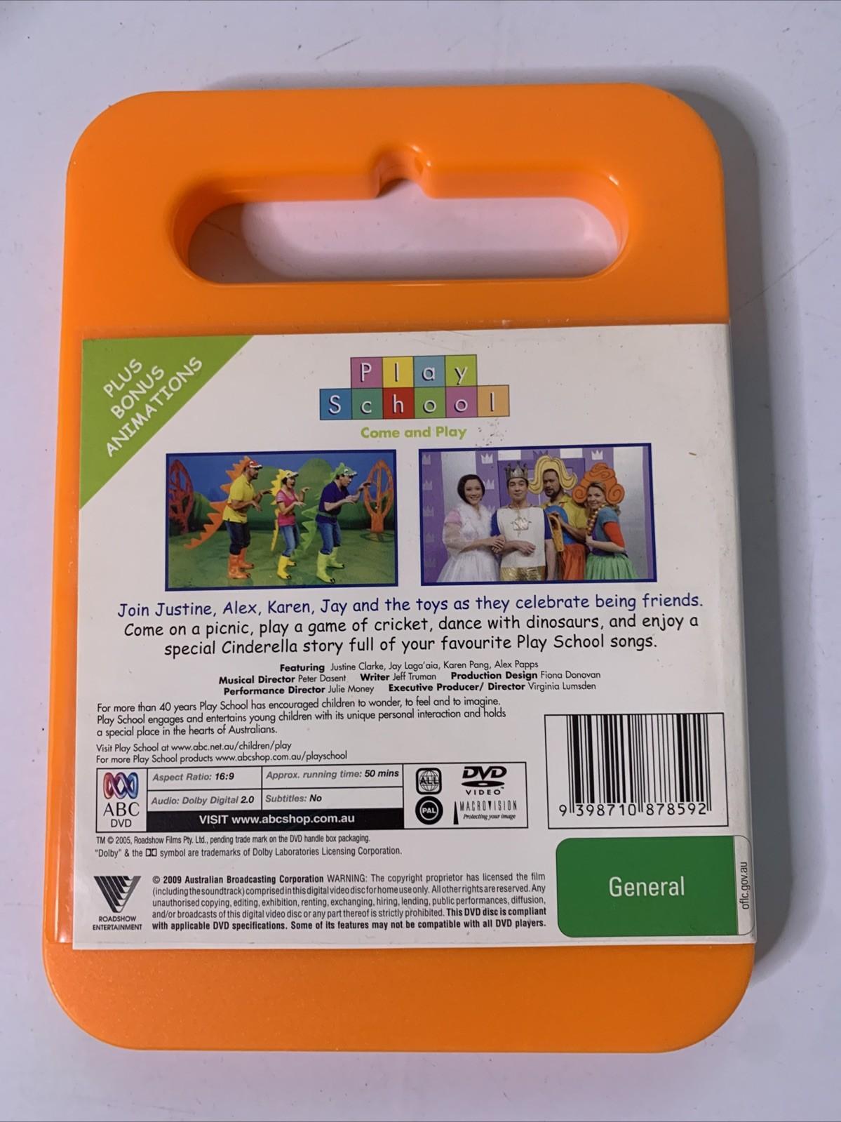 Abc Region Play School: Friends All Together (DVD, 2009) ABC Region 4 – Retro Unit