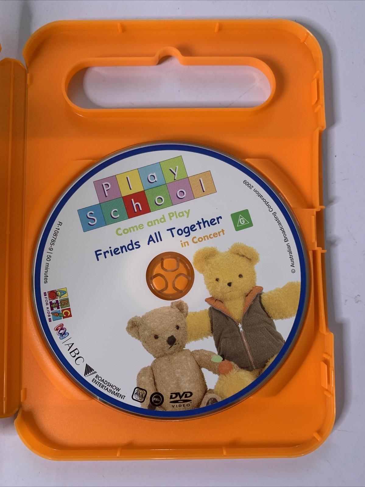 Abc Region Play School: Friends All Together (DVD, 2009) ABC Region 4 – Retro Unit
