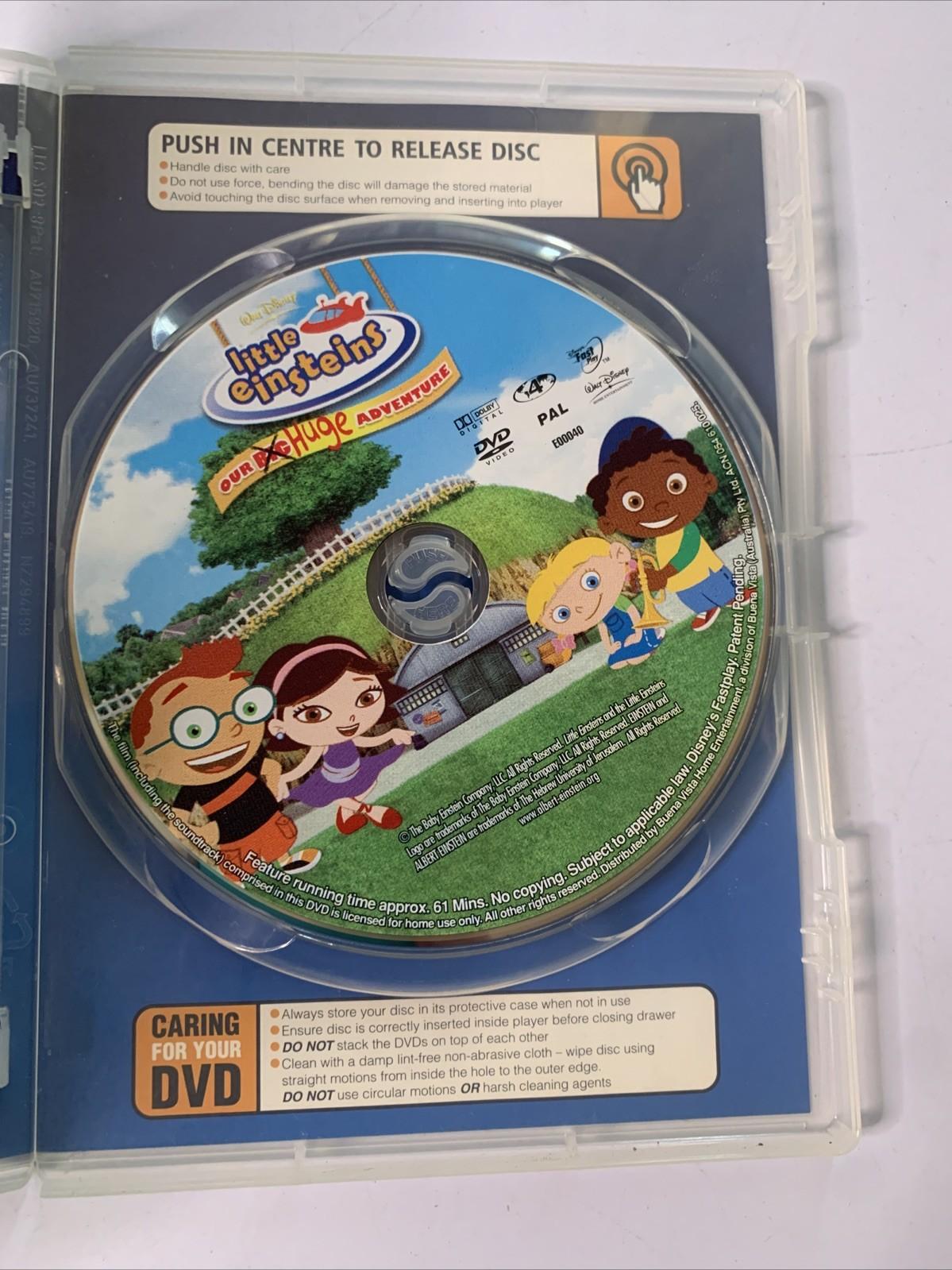 Little Einsteins: Our Big Huge Adventure (DVD, 2005) Disney Animation Region 4