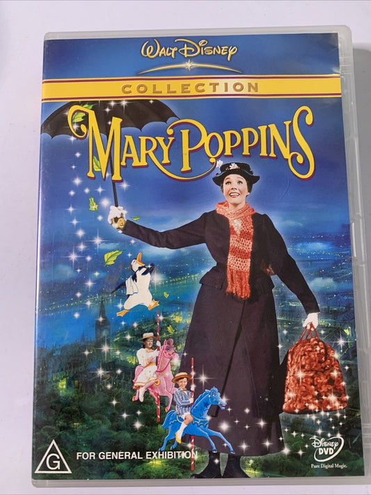 Mary Poppins (DVD, 1964) Julie Andrews, Dick Van Dyke Region 4