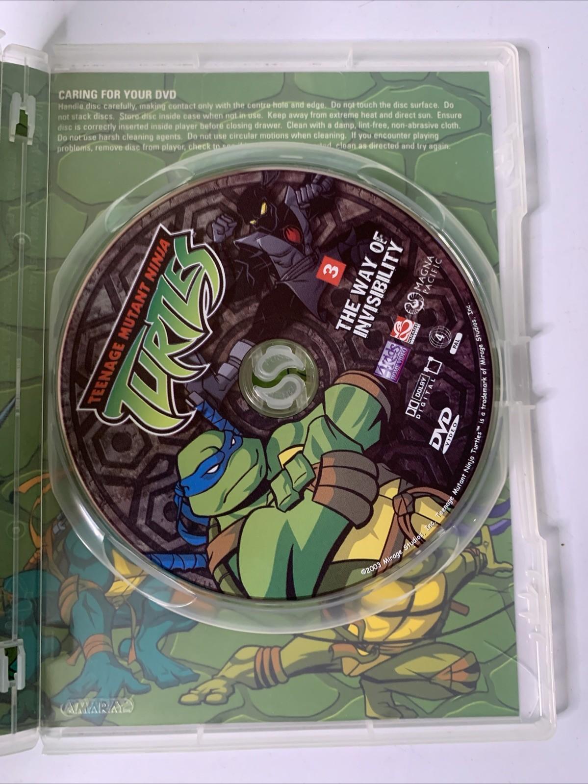 Teenage Mutant Ninja Turtles: The Way Of Invisibility (DVD, 2003) Region 4