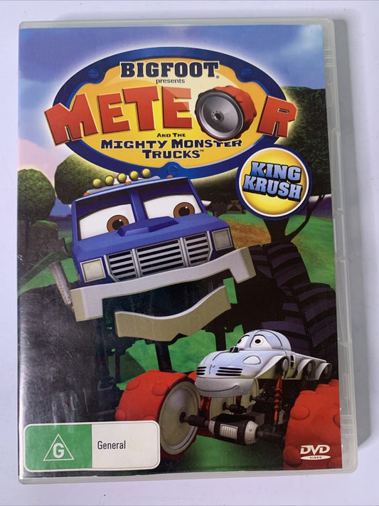 Bigfoot Meteor And The Mighty Monster Trucks: King Krush (DVD, 2006) Region 4