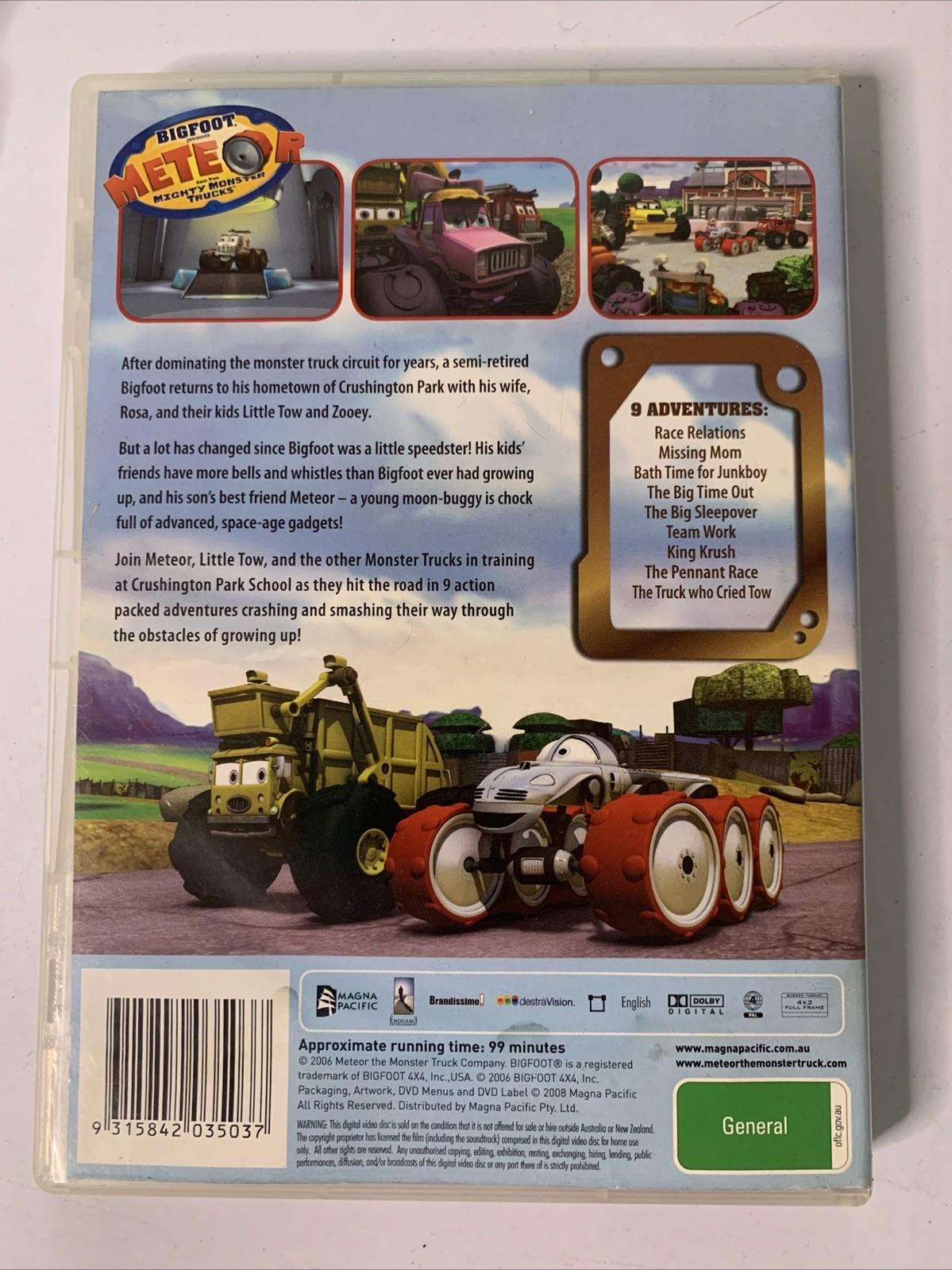 Bigfoot Meteor And The Mighty Monster Trucks: King Krush (DVD, 2006) Region 4