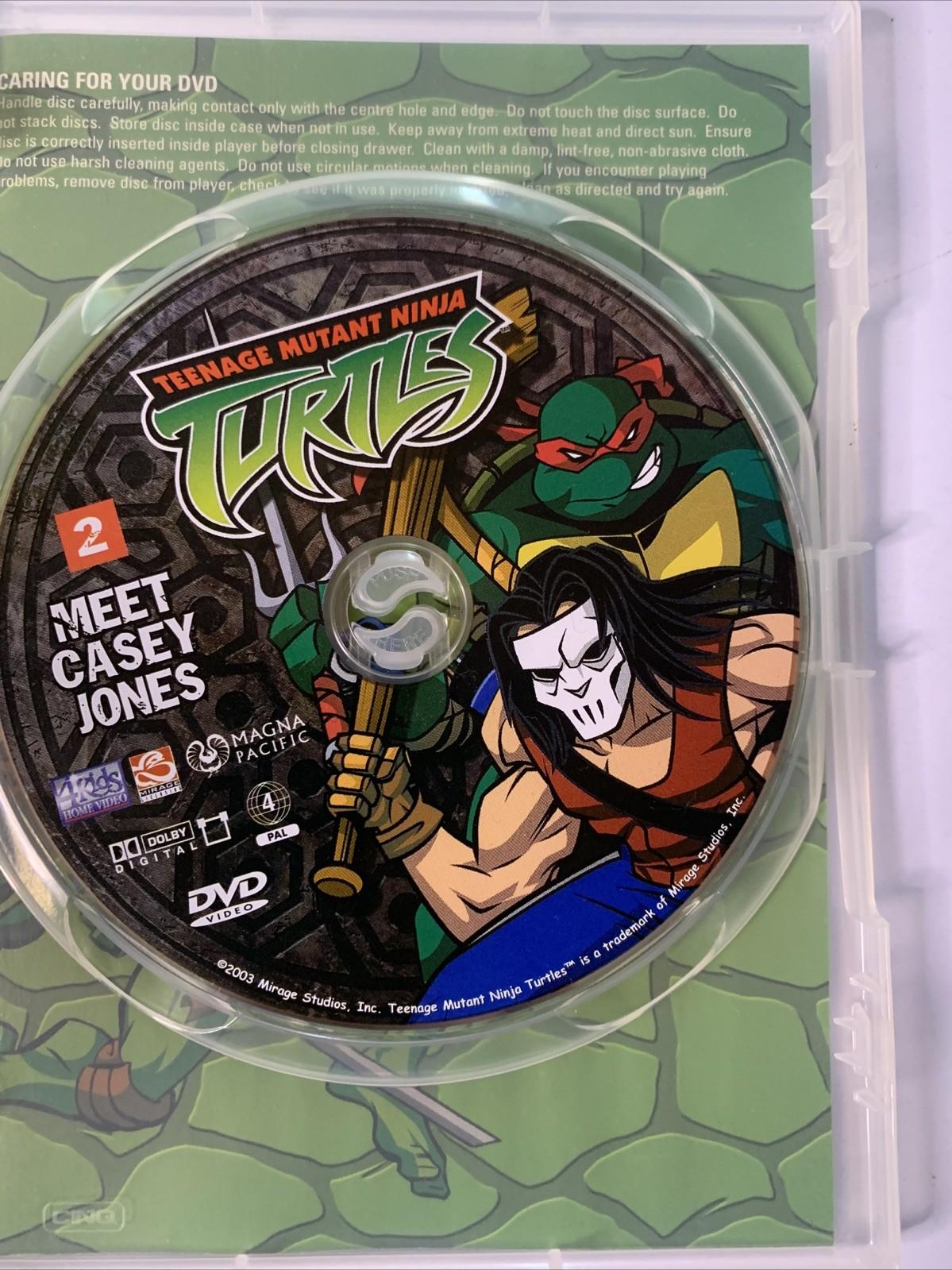 Teenage Mutant Ninja Turtles: Meet Casey Jones  (DVD, 2003) Region 4