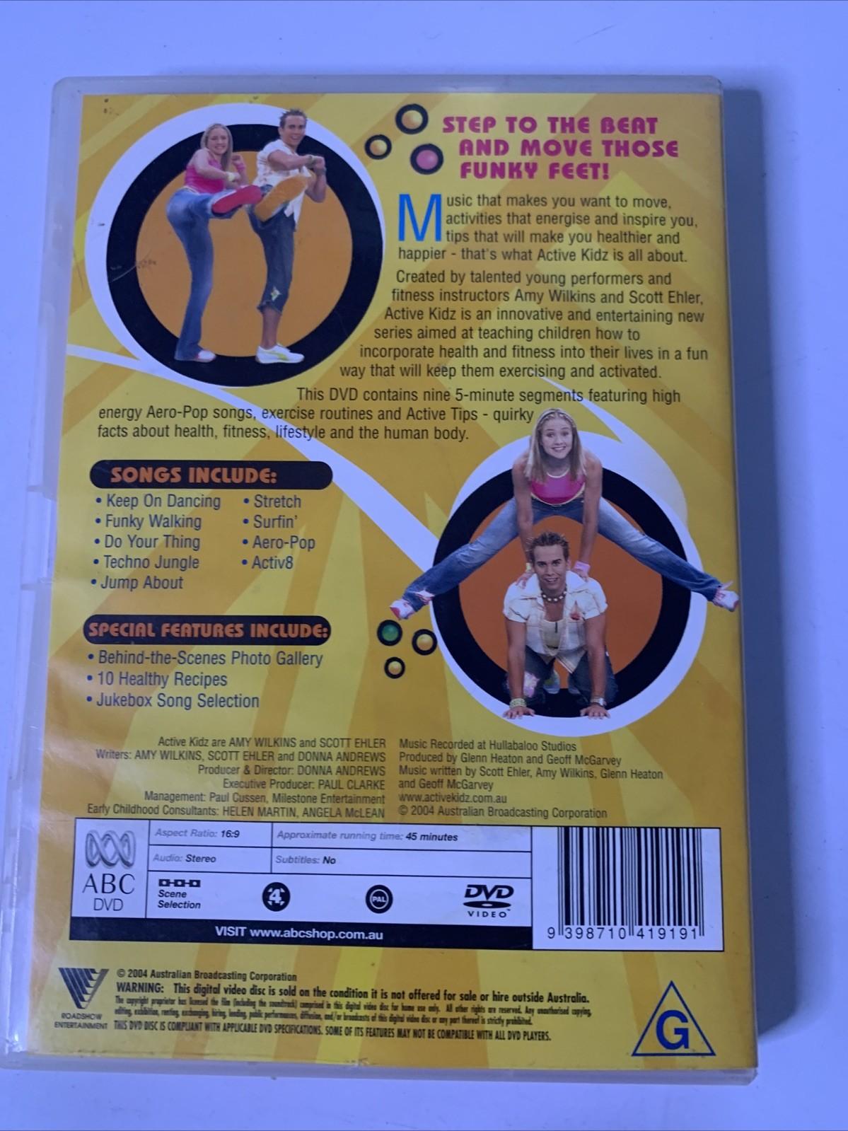 Active Kidz: Get Activated  (DVD, 2000) ABC Kids Region 4