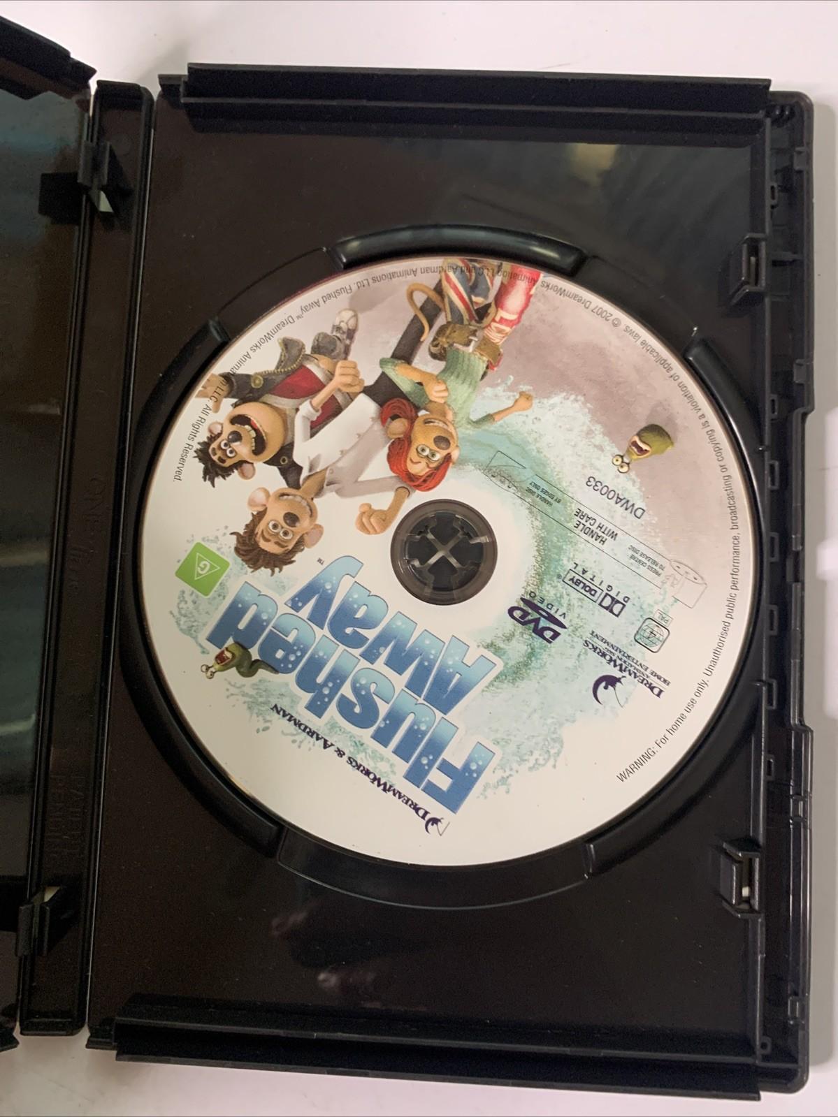 Flushed Away (DVD, 2006) Animated Film Region 4