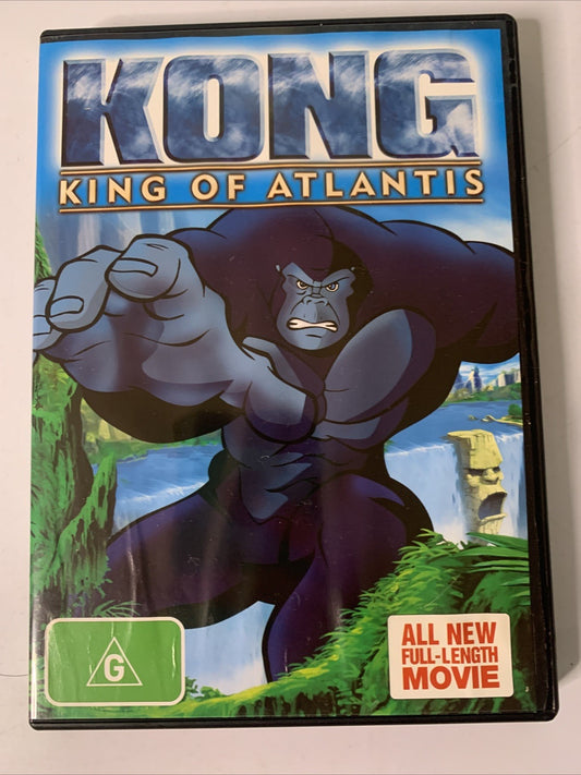 Kong: King Of Atlantis (DVD, 2005) Animated Movie Region 4
