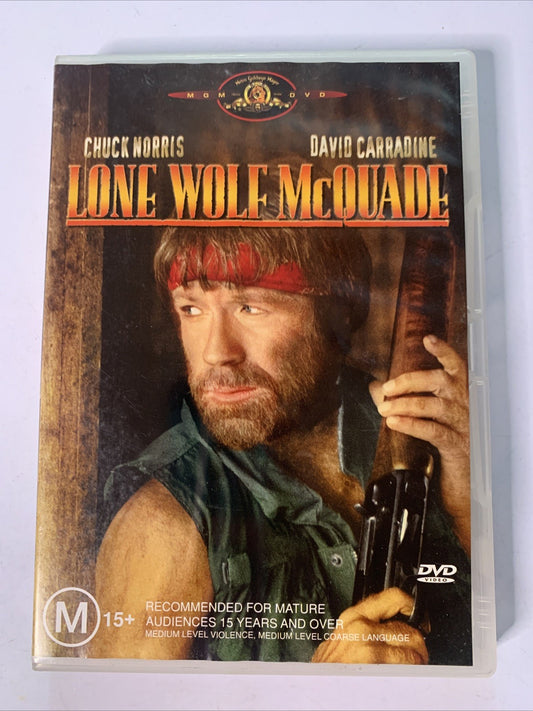 Lone Wolf McQuade (DVD, 1983) David Carradine, Chuck Norris Region 4