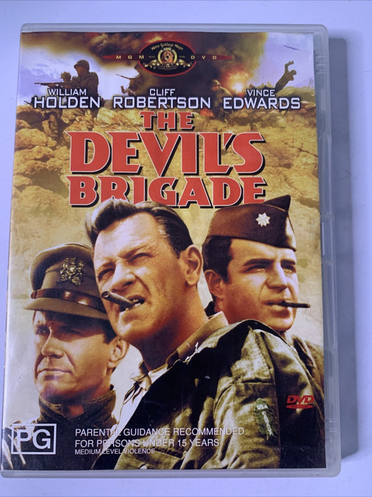 The Devil's Brigade (DVD, 1968) William Holden, Cliff Robertson Region 4