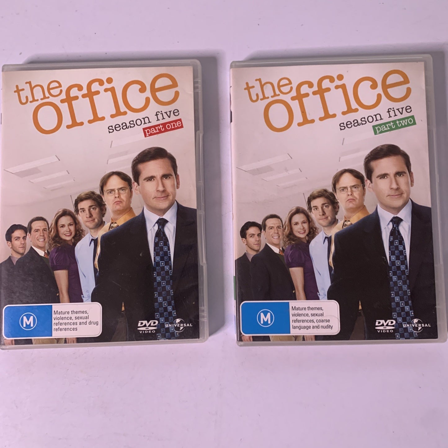 The Office : The Complete Season 5 (DVD, 2008) Steve Carell Region 4 &2