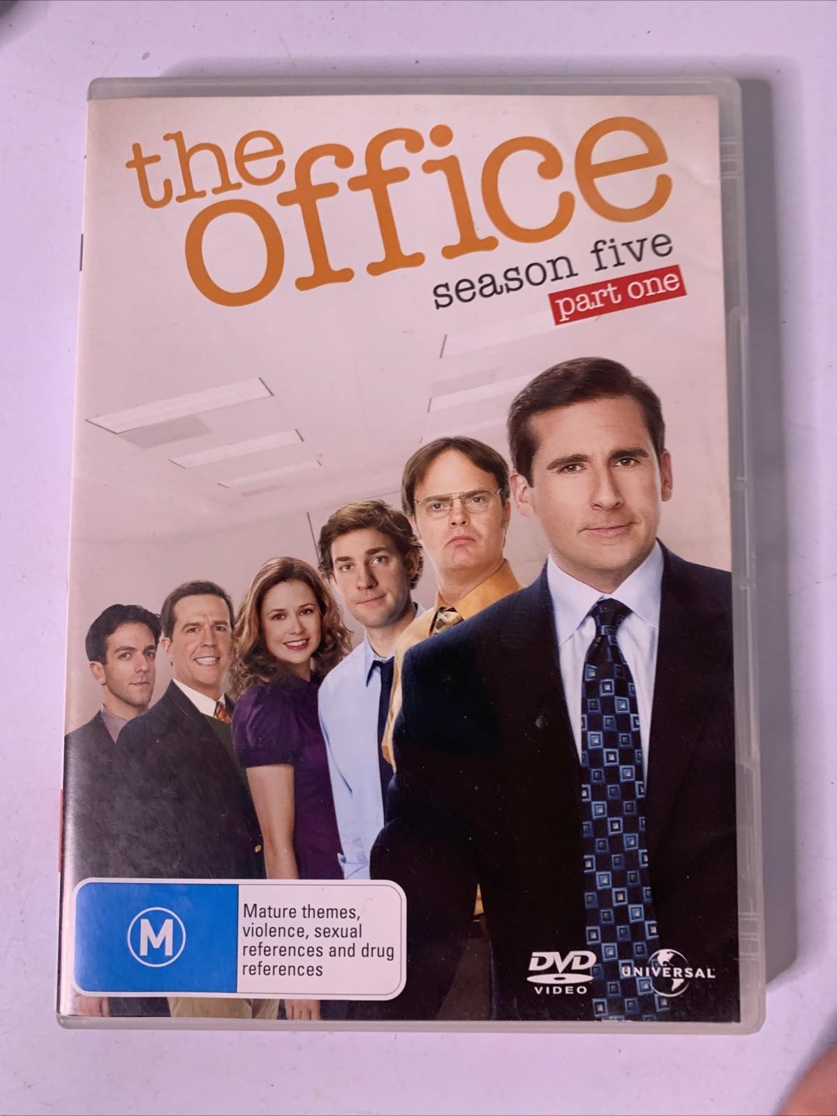 The Office : The Complete Season 5 (DVD, 2008) Steve Carell Region 4 &2