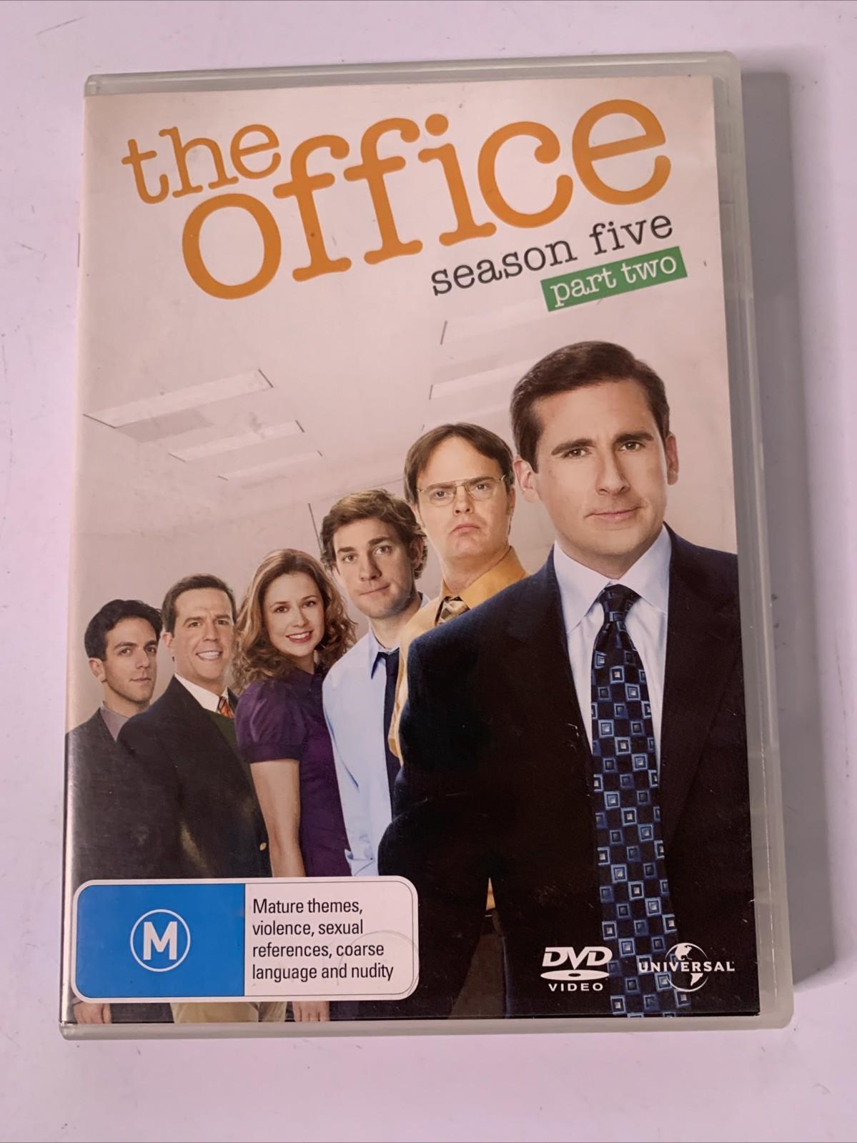 The Office : The Complete Season 5 (DVD, 2008) Steve Carell Region 4 &2