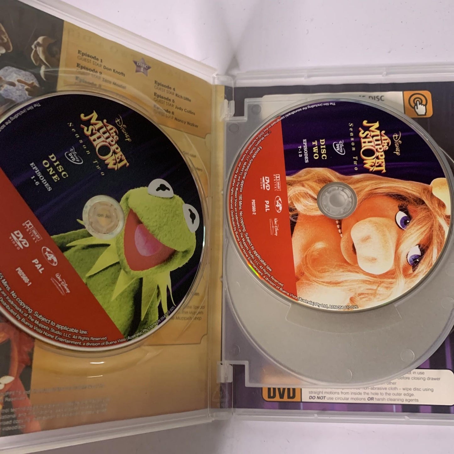 The Muppet Show : Complete Season 2 (DVD, 1976) Region 4